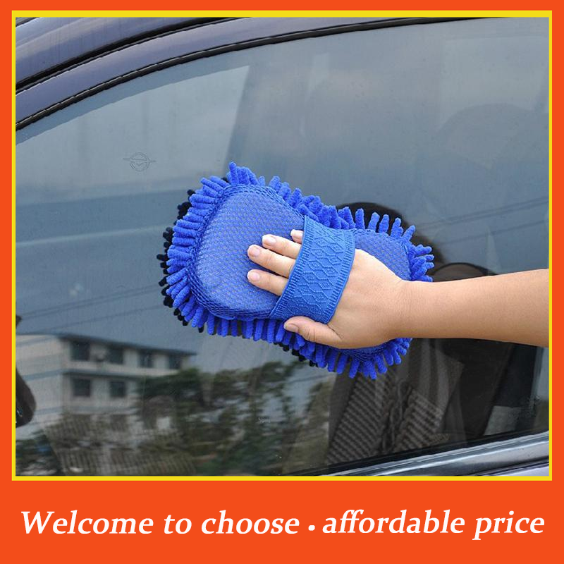 Microfiber Towel Detailing - 1/2Pcs Auto Cleaning Sponge Pad Washing
