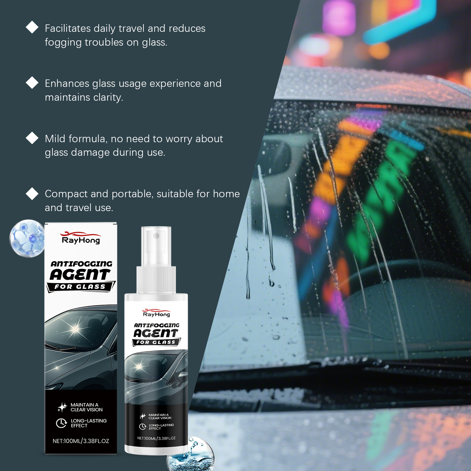 Cars Glass Anti-Rain Spray Aut - огляд і ціна Car Shampoo Ph