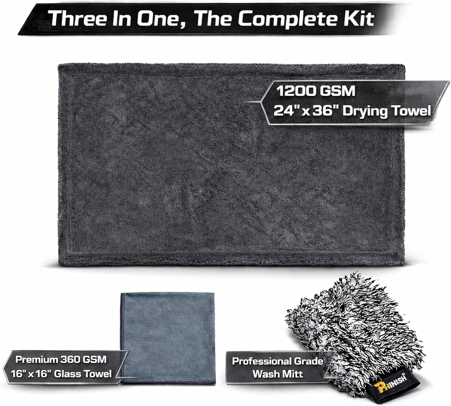 24x36 Car Drying Towel 1200 GS - огляд і ціна Microfiber Towel Detailing