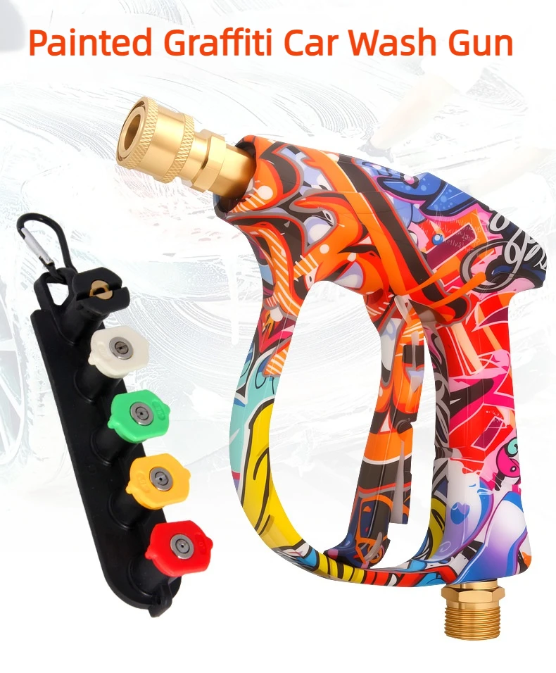 High Pressure Water Gun with C - огляд і ціна Pressure Washer Foam Gun