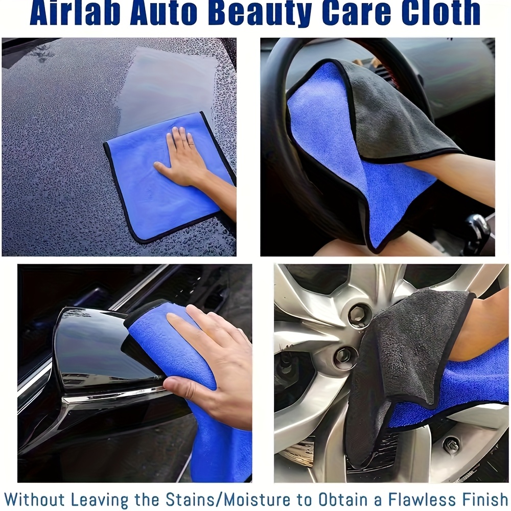 1-10pcs Microfiber Car Cleanin - огляд і ціна Microfiber Towel Detailing