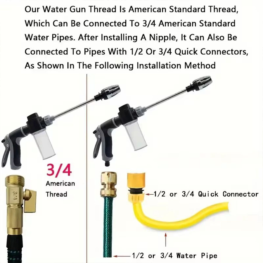 Car Wash High Pressure Water G - огляд і ціна Pressure Washer Foam Gun