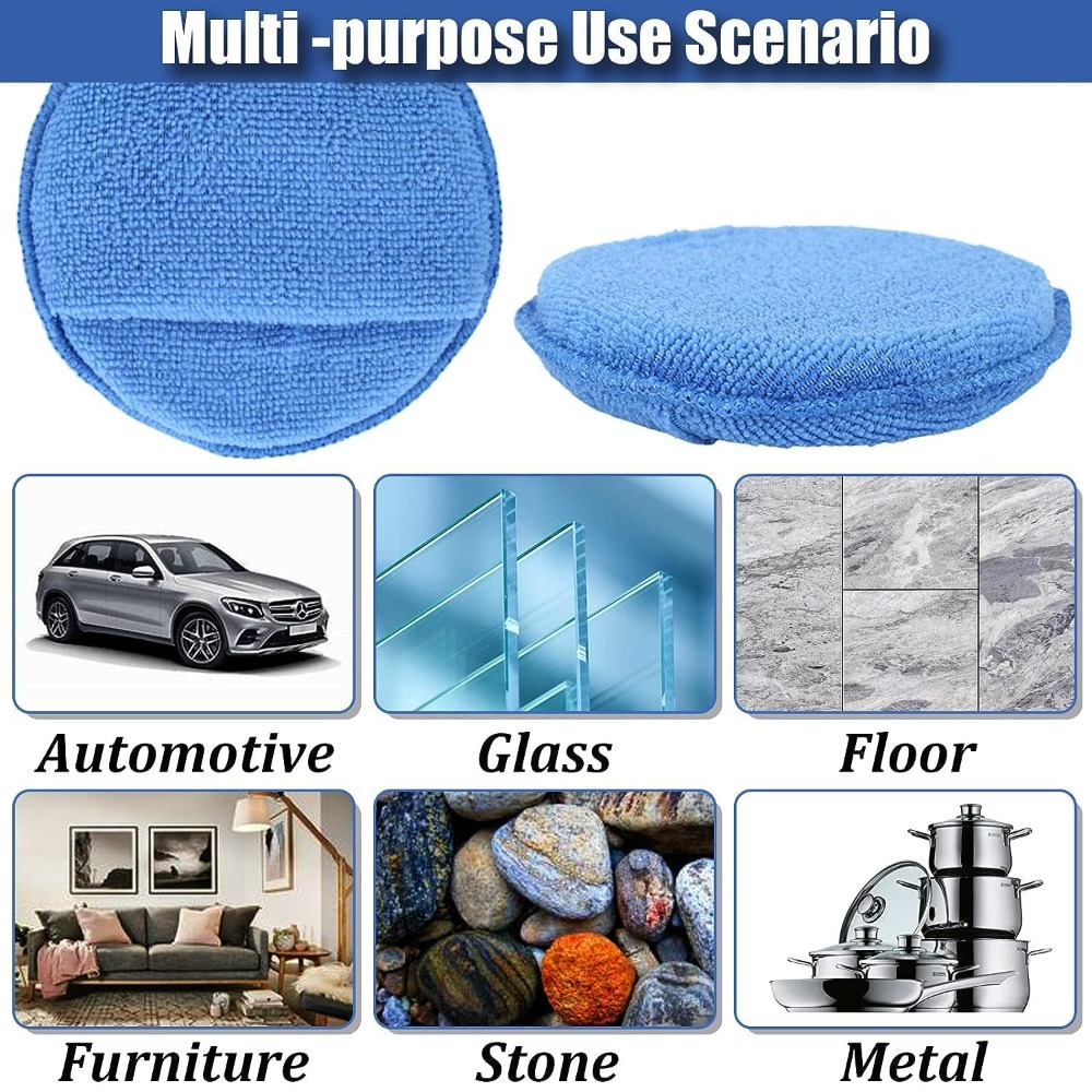 Microfiber Wax Applicator Pads - огляд і ціна Wax Applicator Pad
