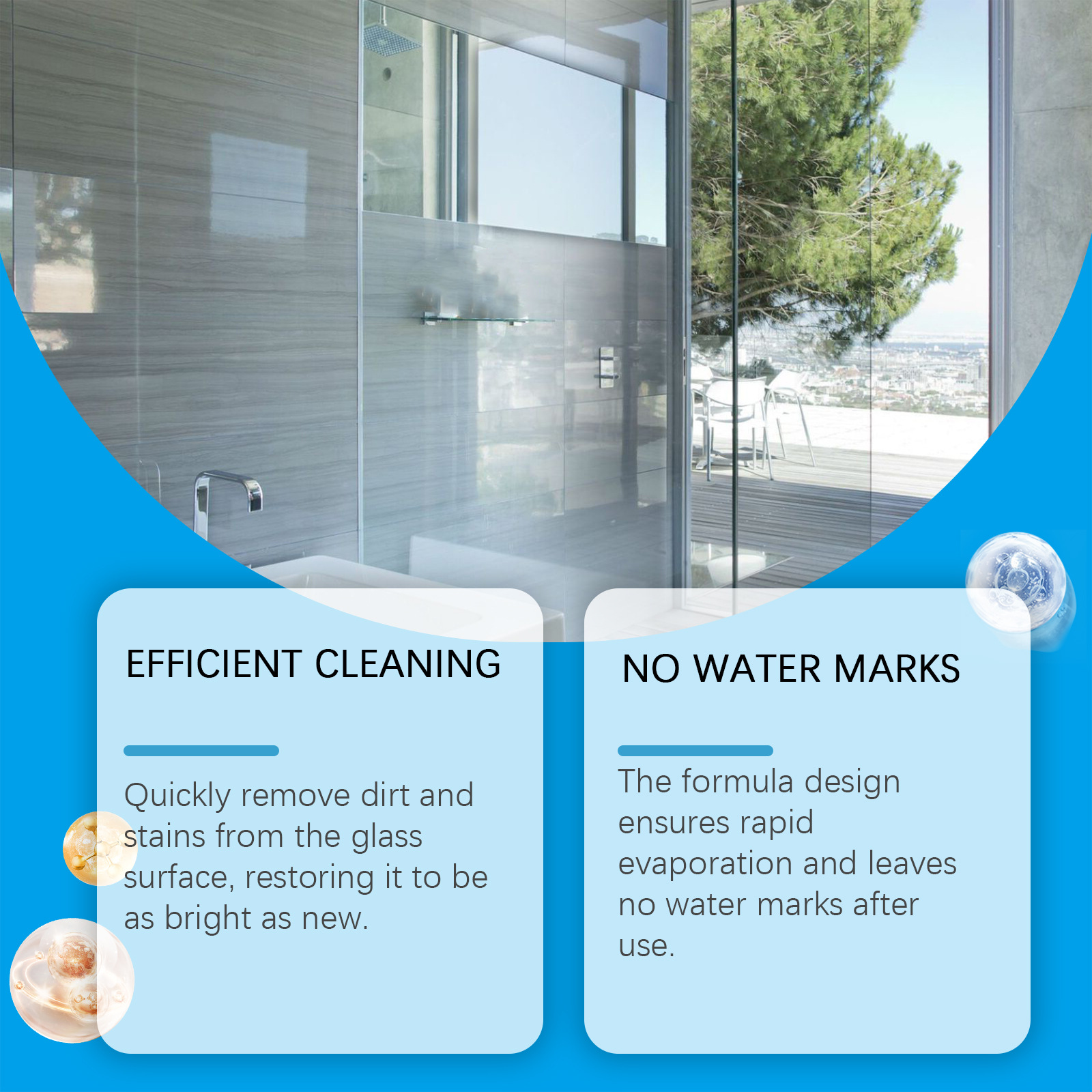 Foaming Glass Cleaner Spray St - огляд і ціна Glass Cleaner Streak