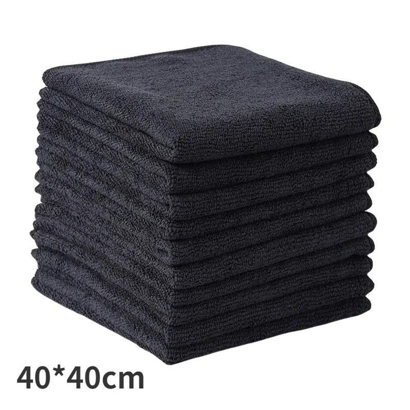 TILONDEX 1/3PCS Black Microfib - огляд і ціна Microfiber Towel Detailing