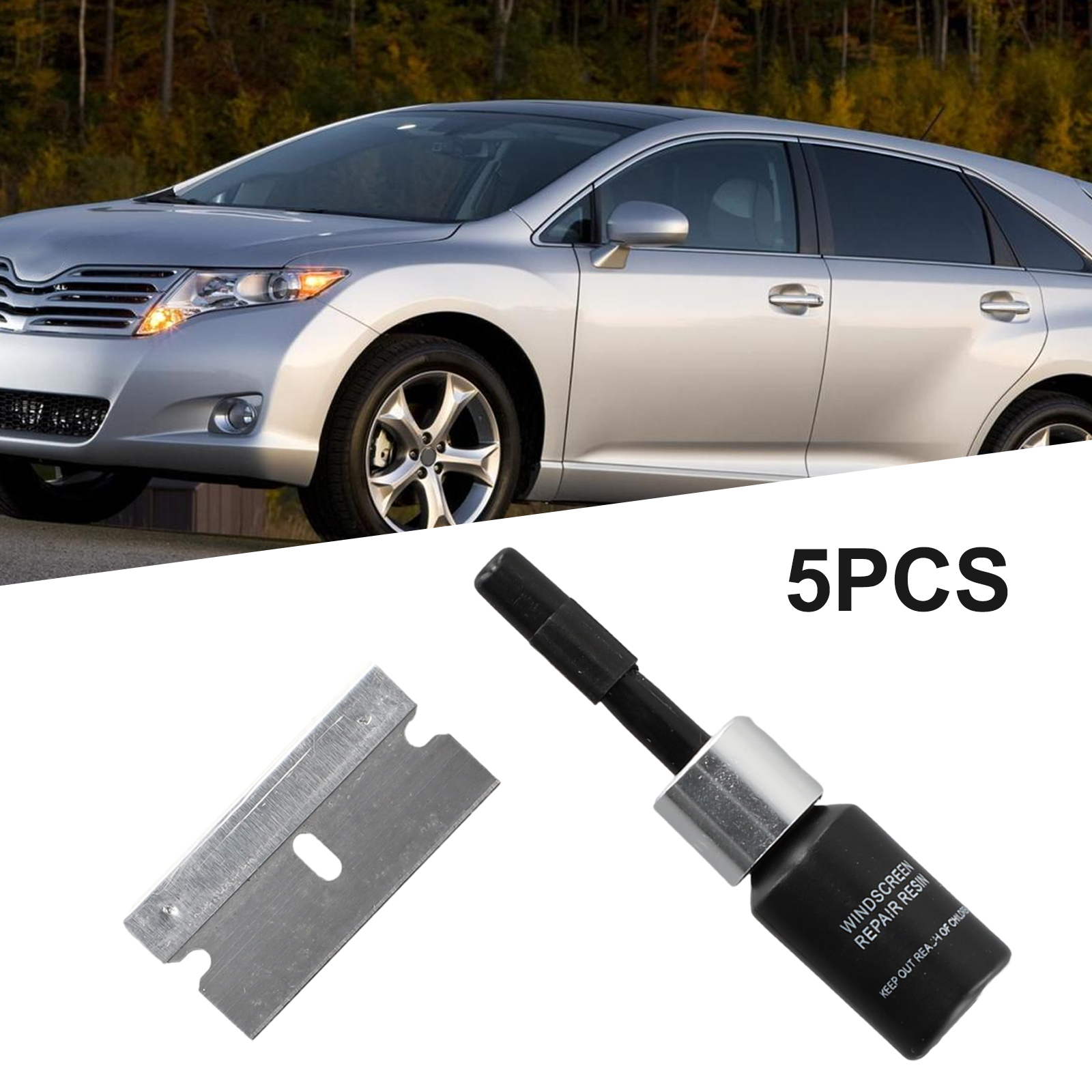 5PCS Automotive Windshield Gla - огляд і ціна Glass Cleaner Streak