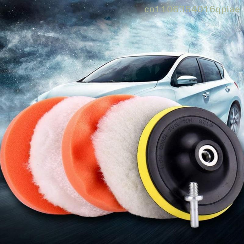 6 Pcs Foam Pad Buffer Kit Poli - огляд і ціна Polish Pad Set Buffer