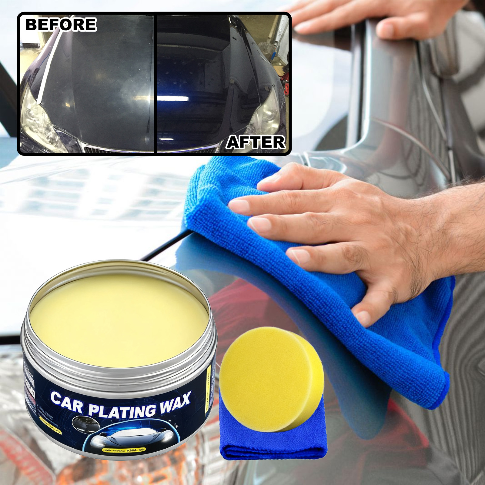Car Nano Ceramic Coating Wax A - огляд і ціна Car Wax Ceramic Coating