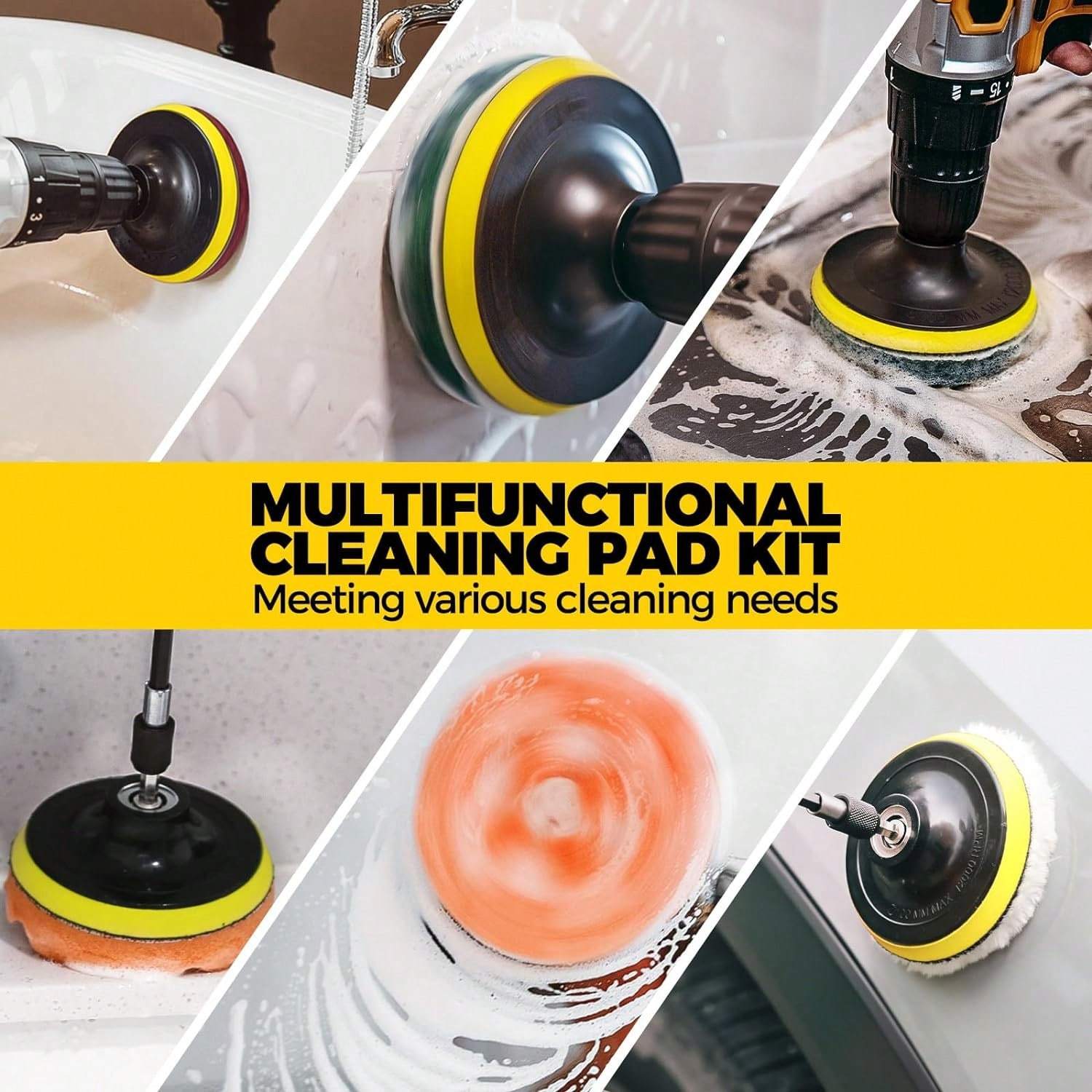 20Pack Drill Brush Attachments - огляд і ціна Car Cleaning Brush