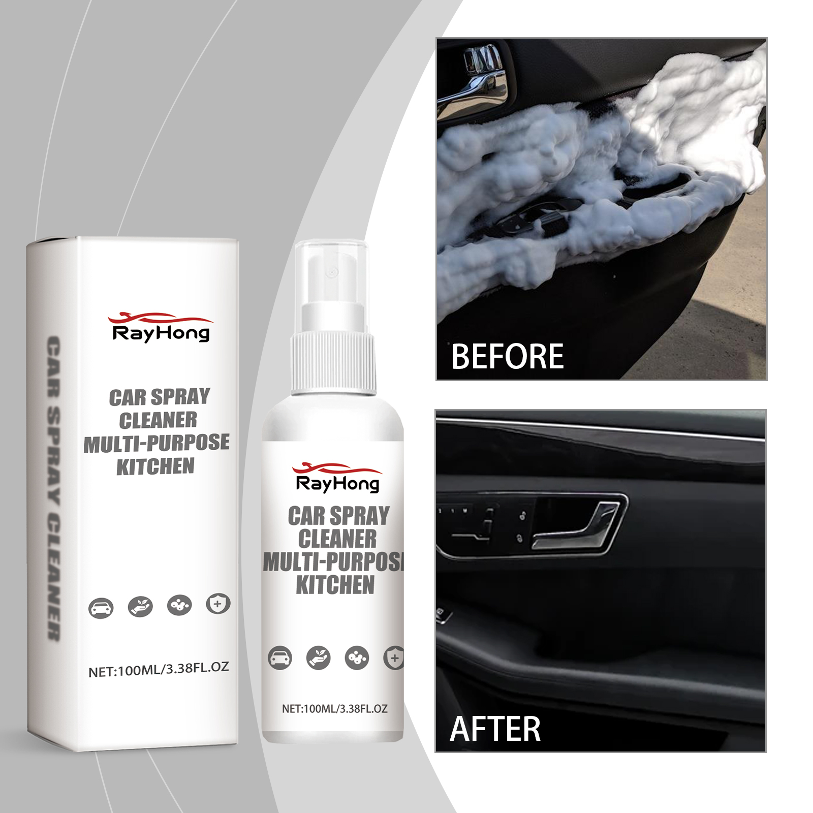 Multifunctional Foam Cleaner L - огляд і ціна Leather Cleaner Interior
