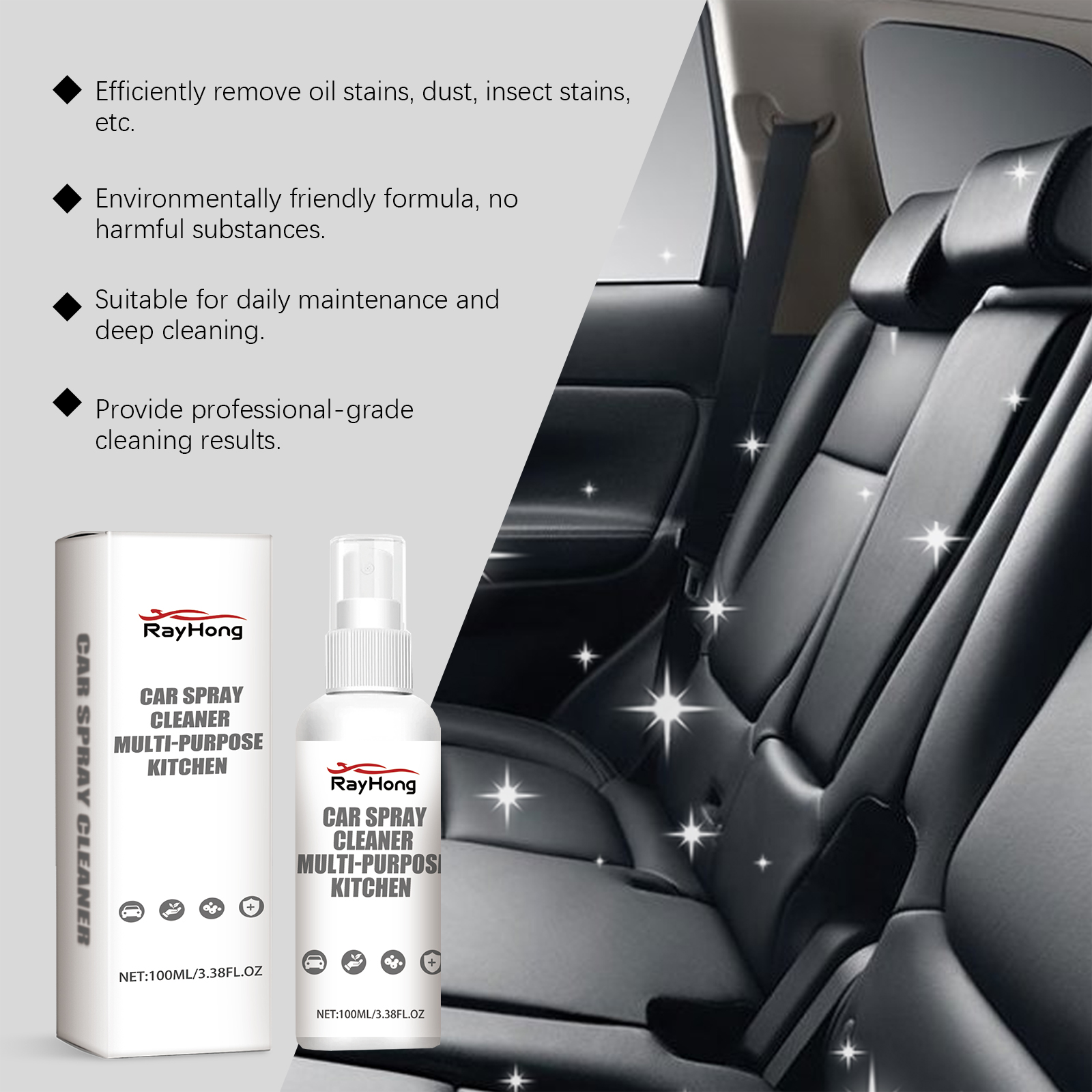 Multifunctional Foam Cleaner L - огляд і ціна Leather Cleaner Interior