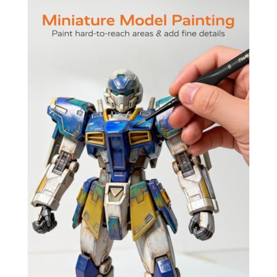 Detail Paint Brushes Set, 12 P - огляд і ціна Detailing Brush Set