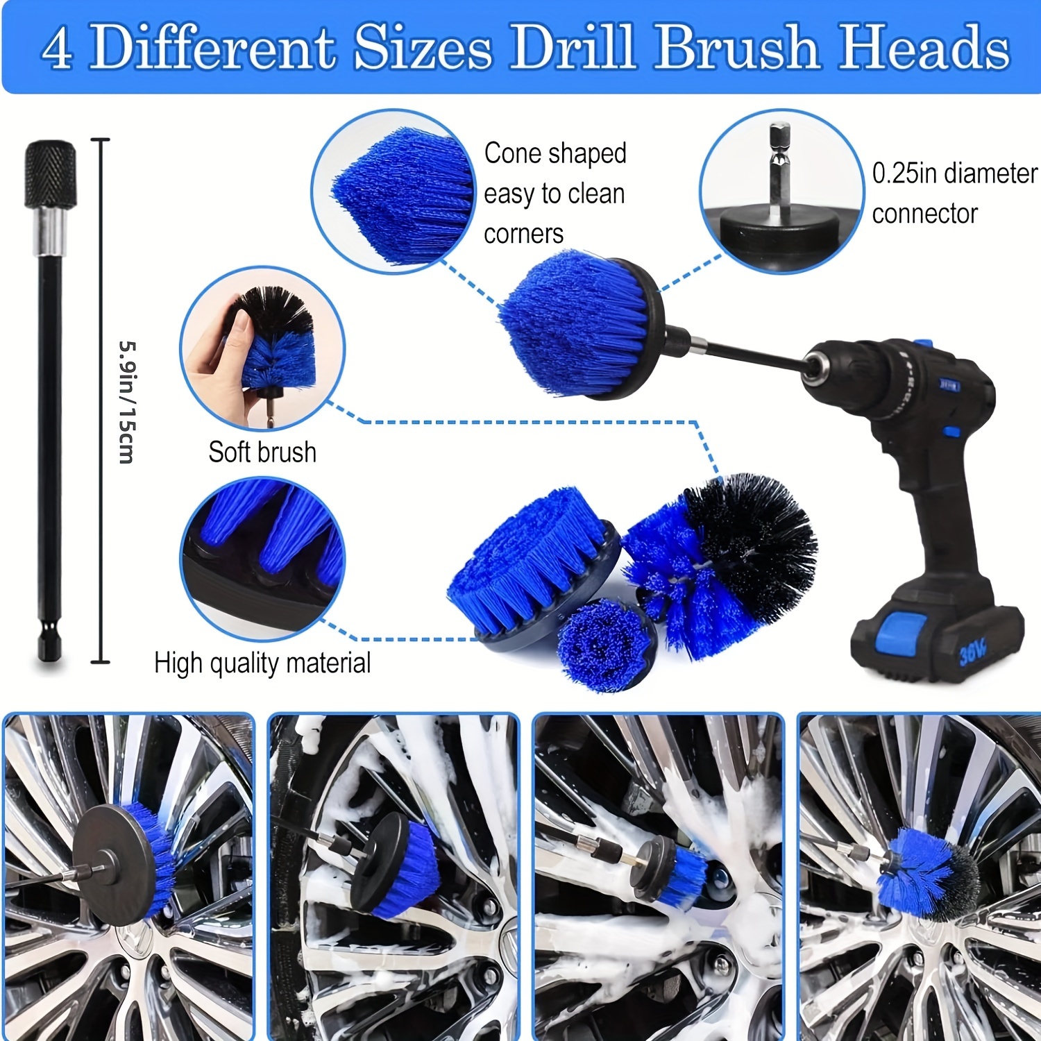27pc Car Cleaning Kit, Interio - огляд і ціна Interior Detailing Kit