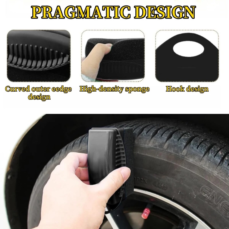 Car Wheel Hub Brush Lidded Pol - огляд і ціна Wax Applicator Pad