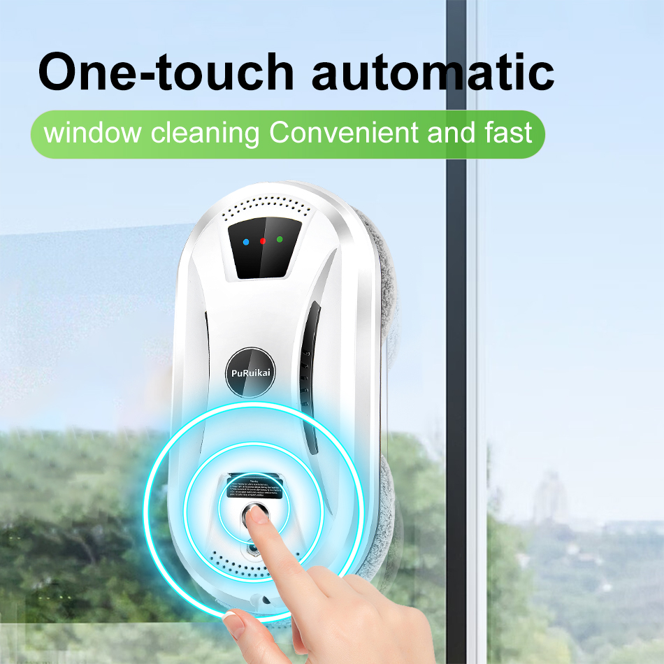 PuRuiKai AI Window Cleaning Ro - огляд і ціна Glass Cleaner Streak