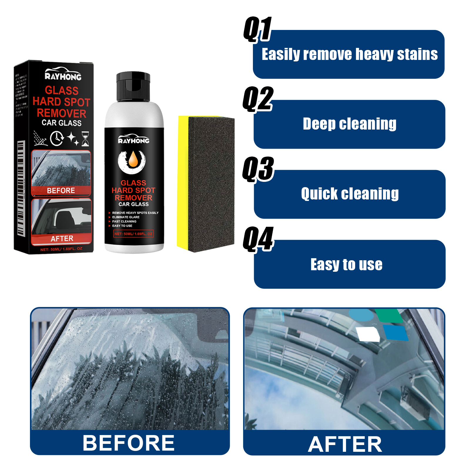 Car Glass Polishing Paste Wind - огляд і ціна Car Shampoo Ph