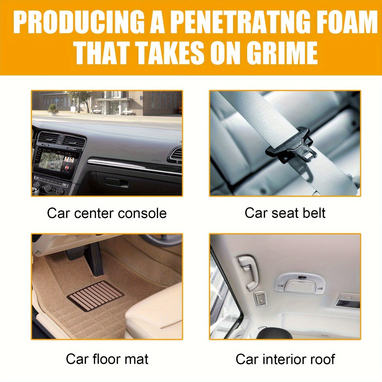 Multifunctional Foam Cleaner C - огляд і ціна Leather Cleaner Interior