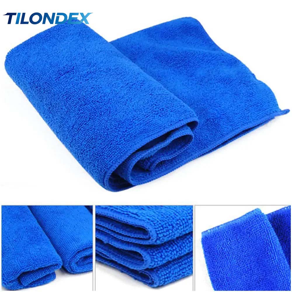 2PCS Royal Blue Soft Non-Scrat - огляд і ціна Microfiber Towel Detailing