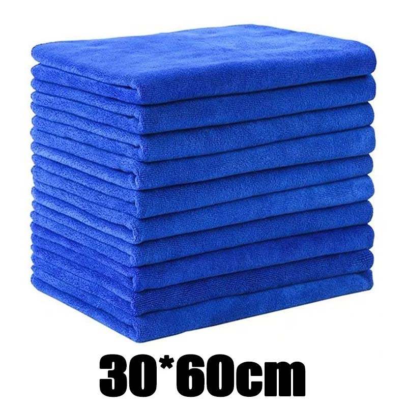 2PCS Royal Blue Soft Non-Scrat - огляд і ціна Microfiber Towel Detailing